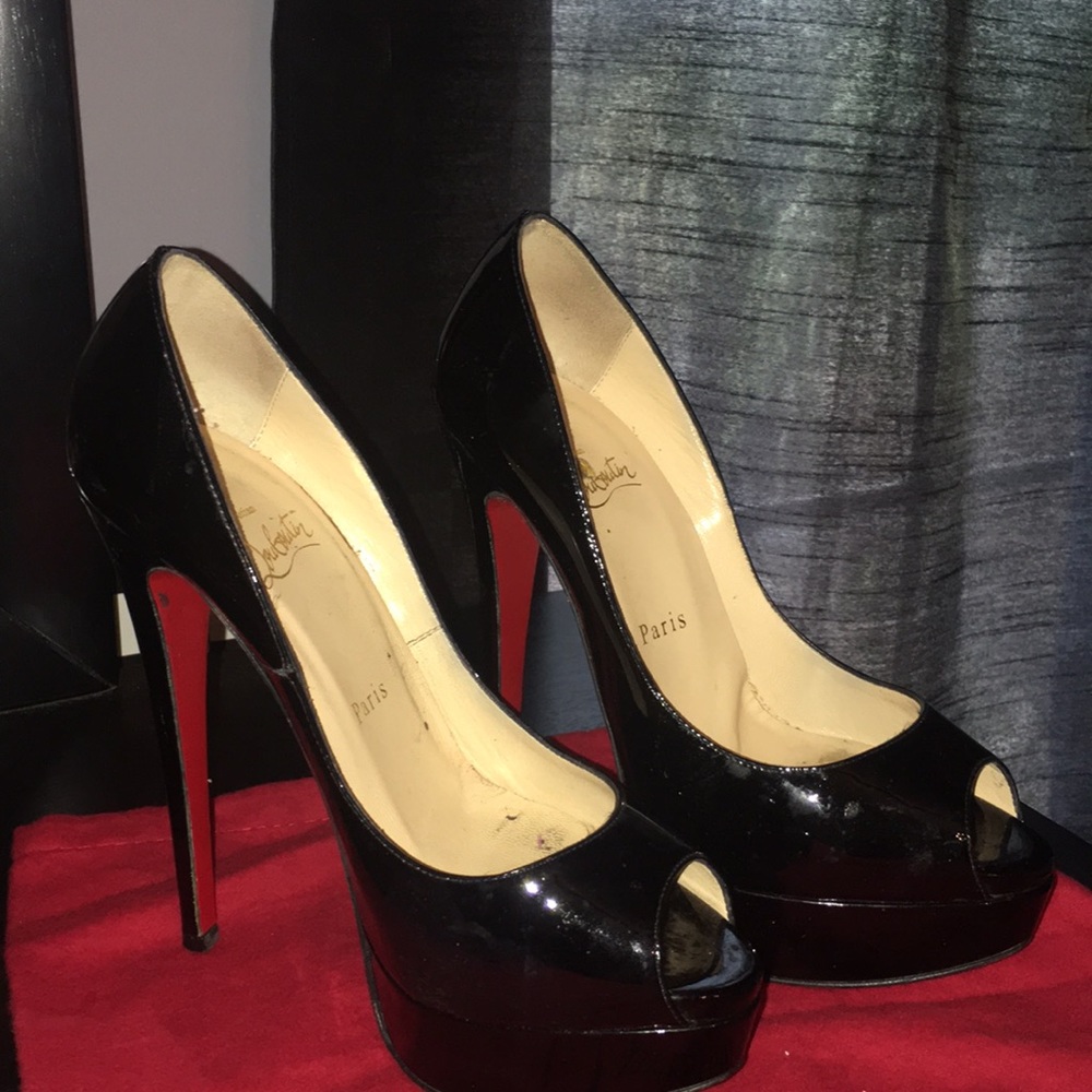 Christian Louboutin beautiful black heels